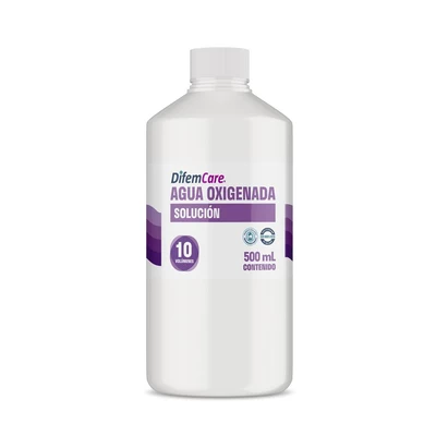 Difem Care Agua Oxigenada 10 Volúmenes 500 ml