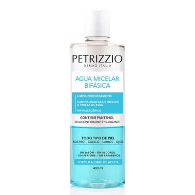 Petrizzio Agua Micelar Bifasica 400  ml