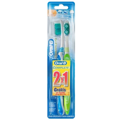 Oral-B Cepillos Dentales Complete 2 Unidades