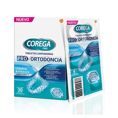 Corega Limpiador Prótesis Dental 30 unidades