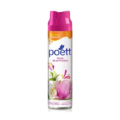 Poett Aromatizante Aerosol Primavera 360ml