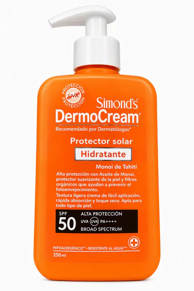 Dermocream Protector Solar Fps50 Hidratante 250 ml