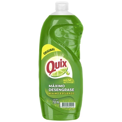 Quix Lavalozas Concentrado Limón 750 ml