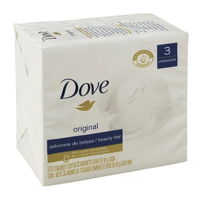 Dove Jabón Barra Original Pack 3 x 90g