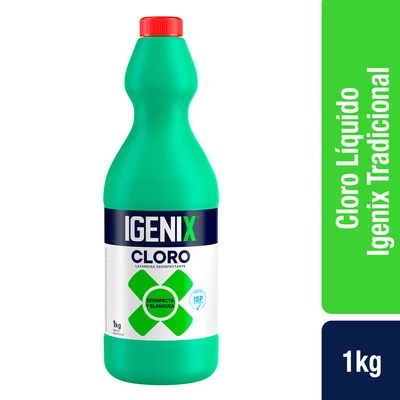 Igenix Cloro Líquido Tradicional 1 Litro