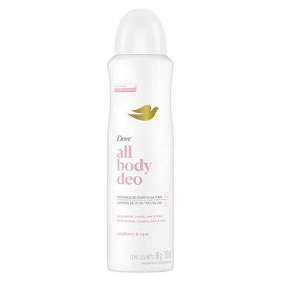 Dove  All Body Desodorante Spray Raspberry y Rose 150 ml