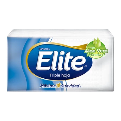 Elite Pañuelos Aloe Vera 6 Paquetes