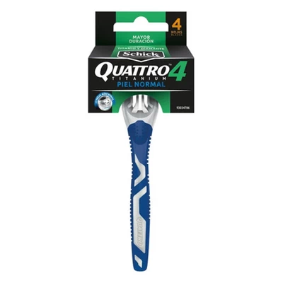 Schick Quattro Titanium 10 Unidades
