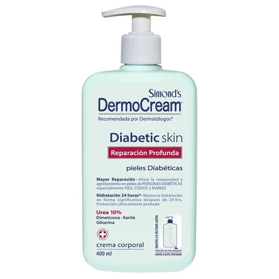 Dermocream Crema Corporal Diabetic Skin 400 ml