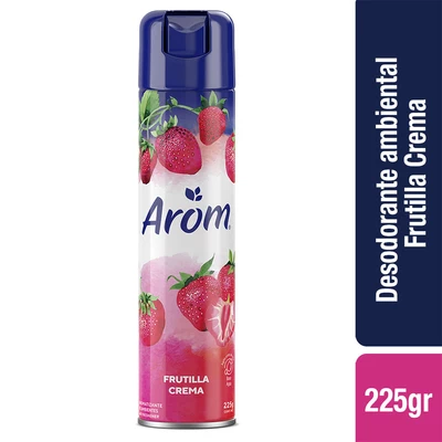 Arom Desodorante Ambiental Frutilla Crema 225g