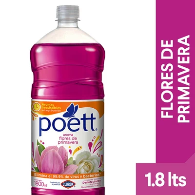 Poett Limpiapisos Primavera 1.8 Lt