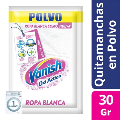 Vanish Quitamanchas Ropa Blanca 30 gr