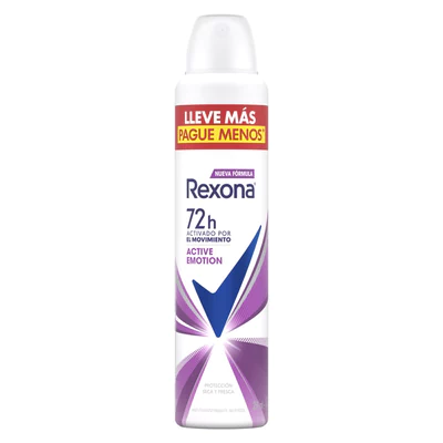 Rexona Desodorante mujer Spray Active Emotion 250 ml