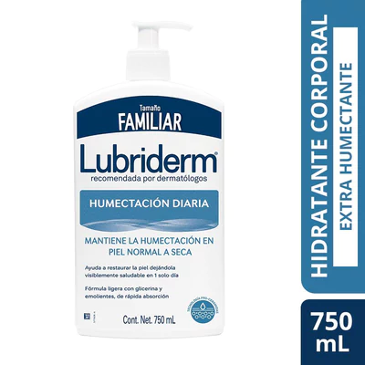 Lubriderm Crema con Perfume 750 ml Válvula