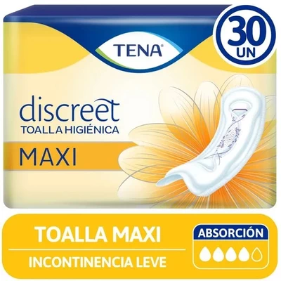 Tena Toalla para Incontinencia Maxi 30 Unidades