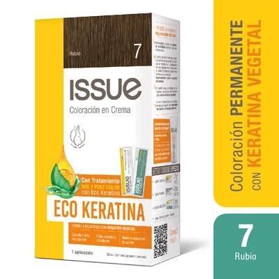 Issue Tintura Permanente Kit Eco Keratina 7