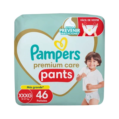 Pampers Premium Care Pants Talla XXXG 46 Unidades