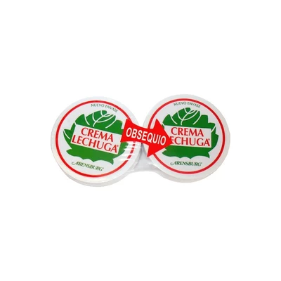 Lechuga Crema Pack 60 gr + 60 gr