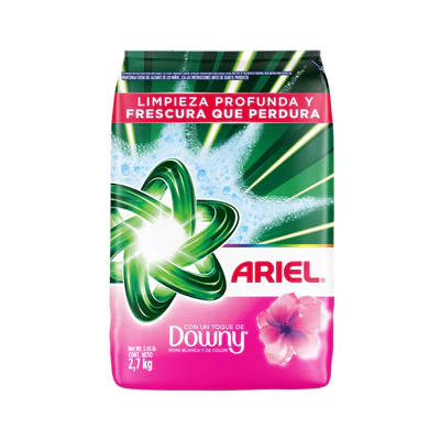 Ariel Detergente en polvo toque de Downy 2.7 Kilos