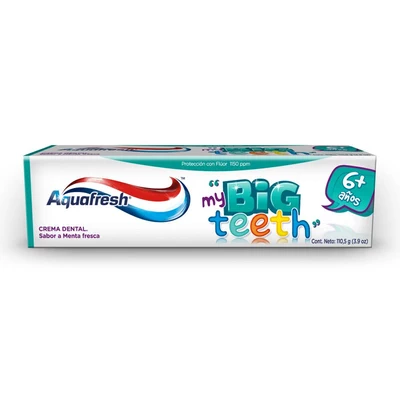 Aquafresh Pasta Dental My Big Teeth 6+ Años 110.5 g