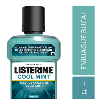 Listerine Enjuague Bucal Coolmint 1 Litro