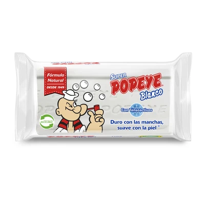 Popeye Jabón Super Blanco 170g