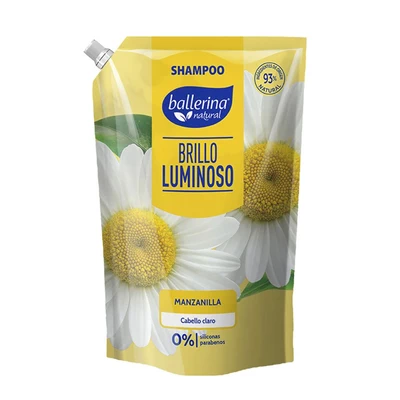 Ballerina Shampoo Manzanilla Iluminador 750 ml