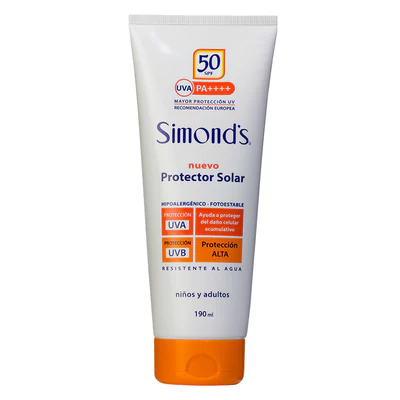 Simonds Protector Solar FPS50 Pomo 190 Ml