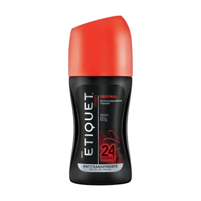 Etiquet Desodorante Roll On Original Hombre 60 g