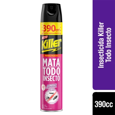 Killer Insecticida Todo Insecto 390 cc
