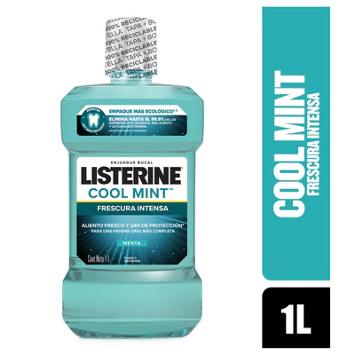 Listerine Enjuague Bucal Coolmint 1 Litro