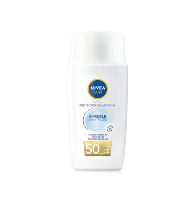 Nivea Sun Protector Solar Facial Invisible Daily Fluid SPF 50+ 40 ml