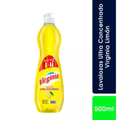 Virginia Lavalozas Ultra Concentrado Limón 500 ml