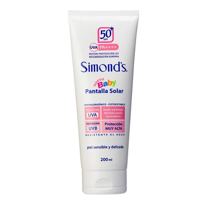 Simonds Pantalla Solar FPS50 Baby 200 Ml