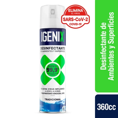 Igenix Desinfectante Ambientes Tradicional 360 cc