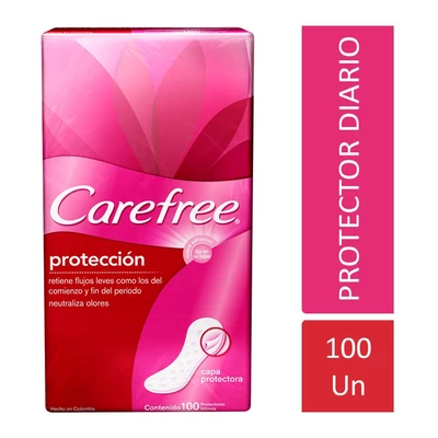 Carefree Protector Diario Normal 100 Unidades