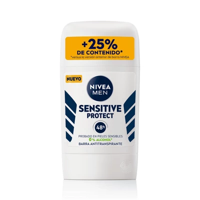 Nivea Men Sensitive Antitranspirante Barra 54 g
