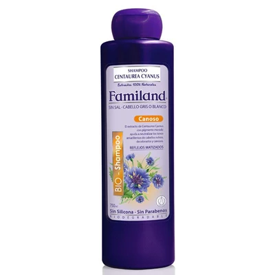 Familand Shampoo Centaurea Rubio y Canoso 750 ml