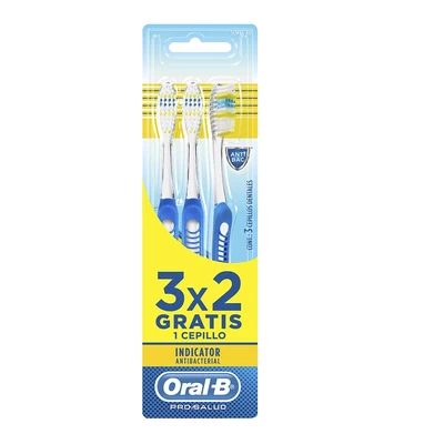 Oral-B Cepillo Indicator Control-Bac 3 Unidades