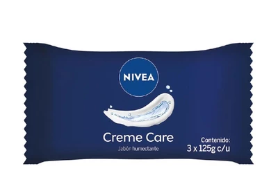 Nivea Jabón Barra Creme Care Pack 3 x 125g