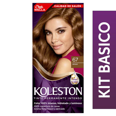 Koleston Tintura Permanente Tono 67 Chocolate