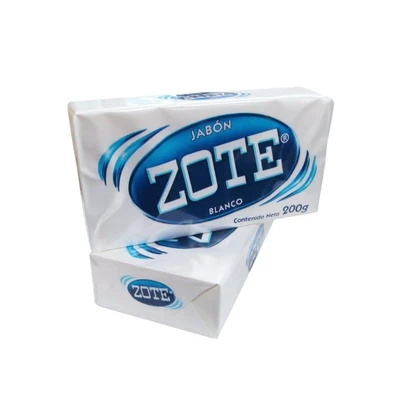 Zote Jabón de Lavar Blanco 200g