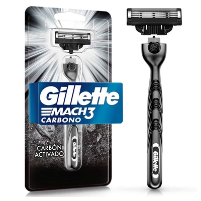 Gillette Mach3 Sistema Carbón 1 Unidad