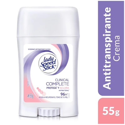 Lady Speed Stick Clinical Protect Desodorante Barra 55 g