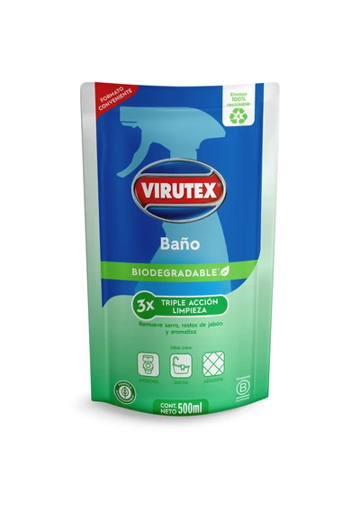 Virutex Limpiador Baño Doypack 500 ml