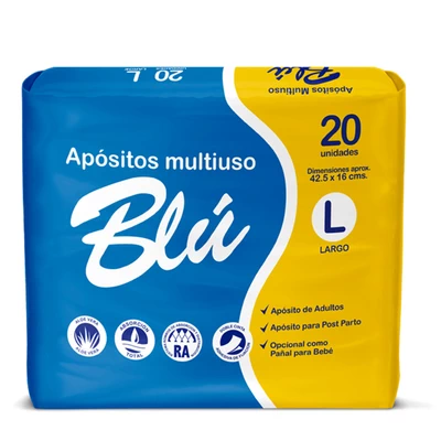 Blu Apósito Adulto Talla L 20 Unidades