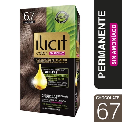 Ilicit Tintura Sin Amoniaco 6/7 Chocolate 60 g