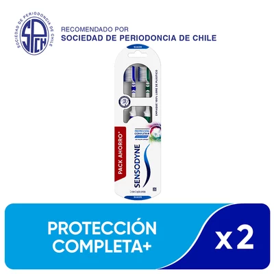 Sensodyne Cepillo Dental Protección Completa Pack x2