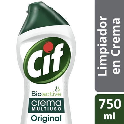 Cif Crema Bioactive Limpiador Original 750 gr