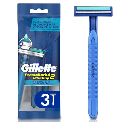 Prestobarba Máquina Desechable Ultragrip 3 Unidades